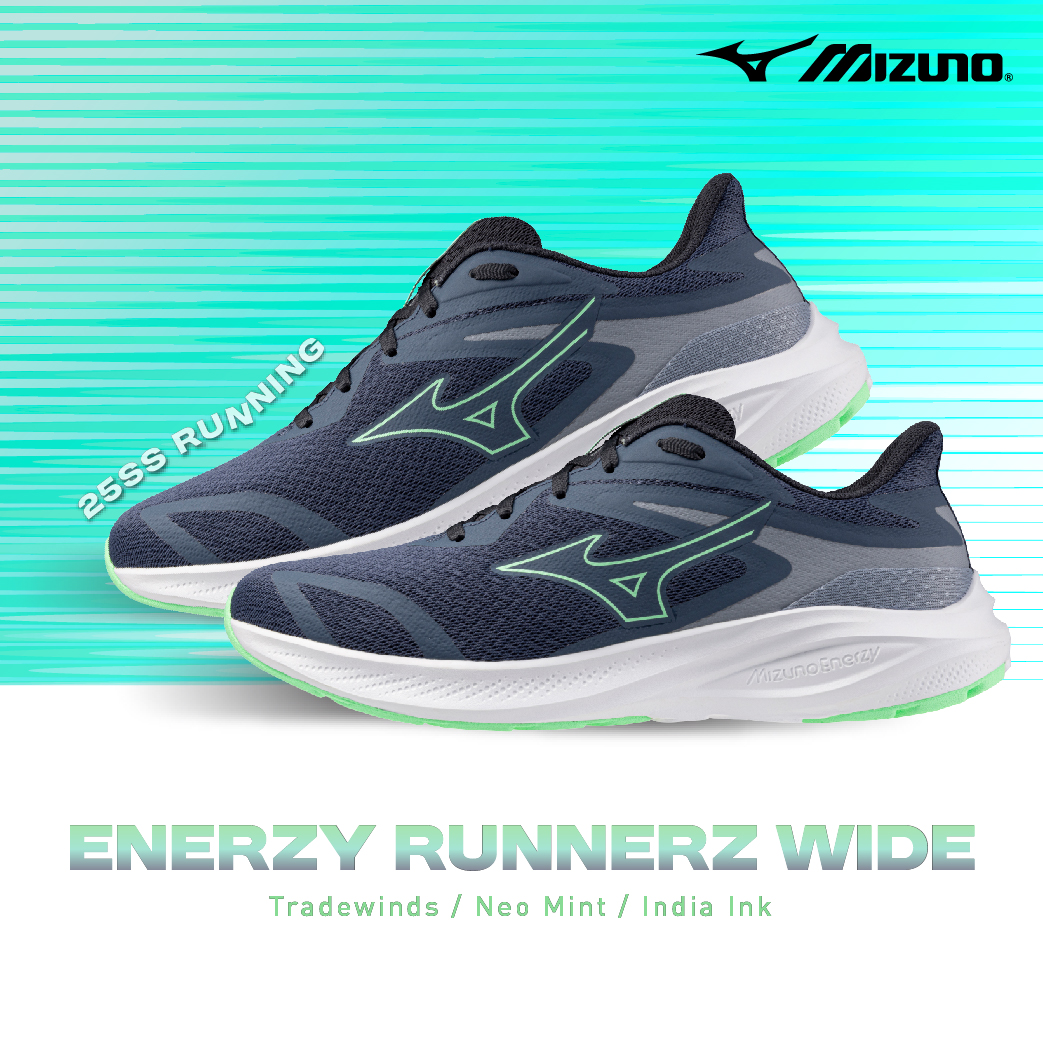 Mizuno 25SS Enerzy Runnerz Wide Running Shoes