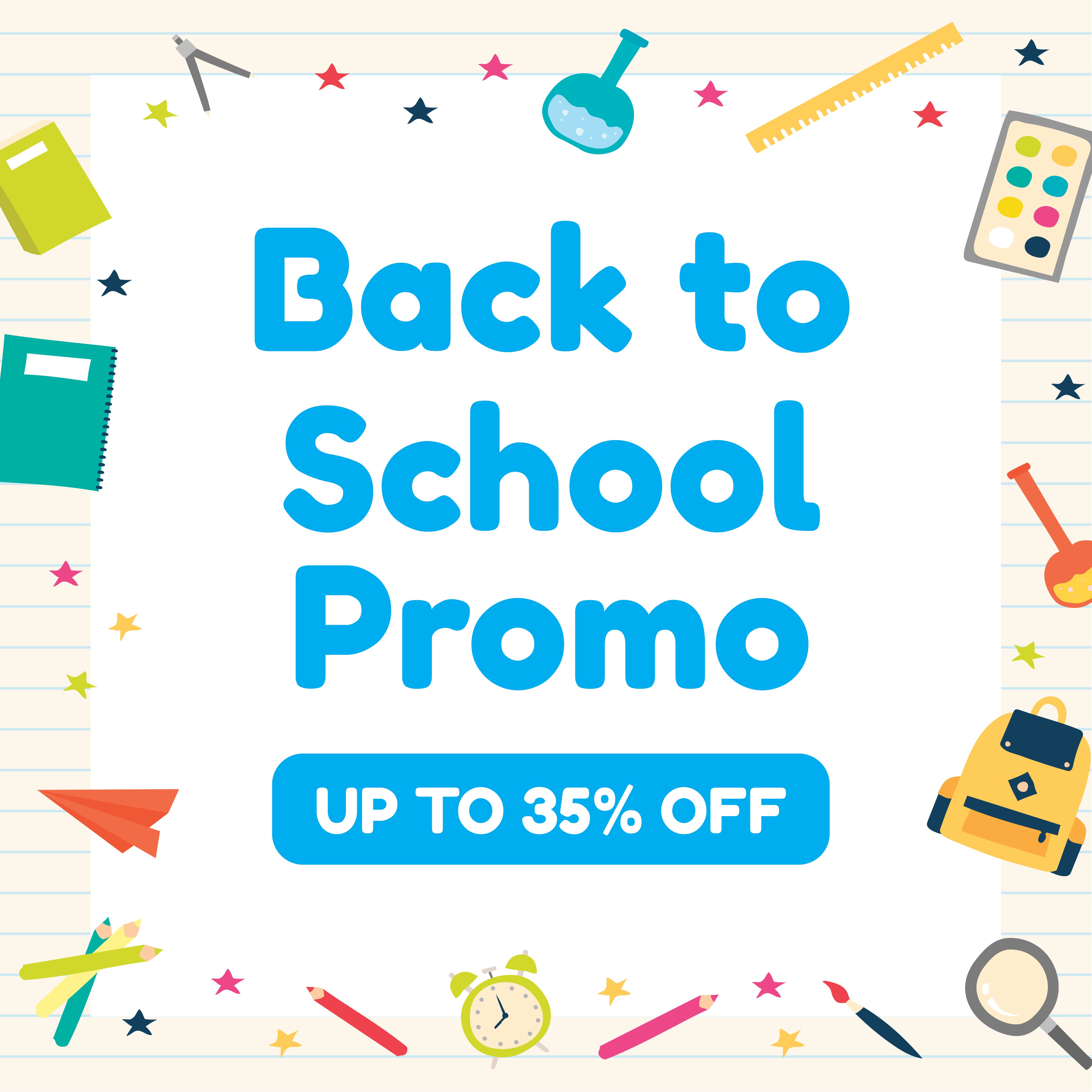 Back to School Promo