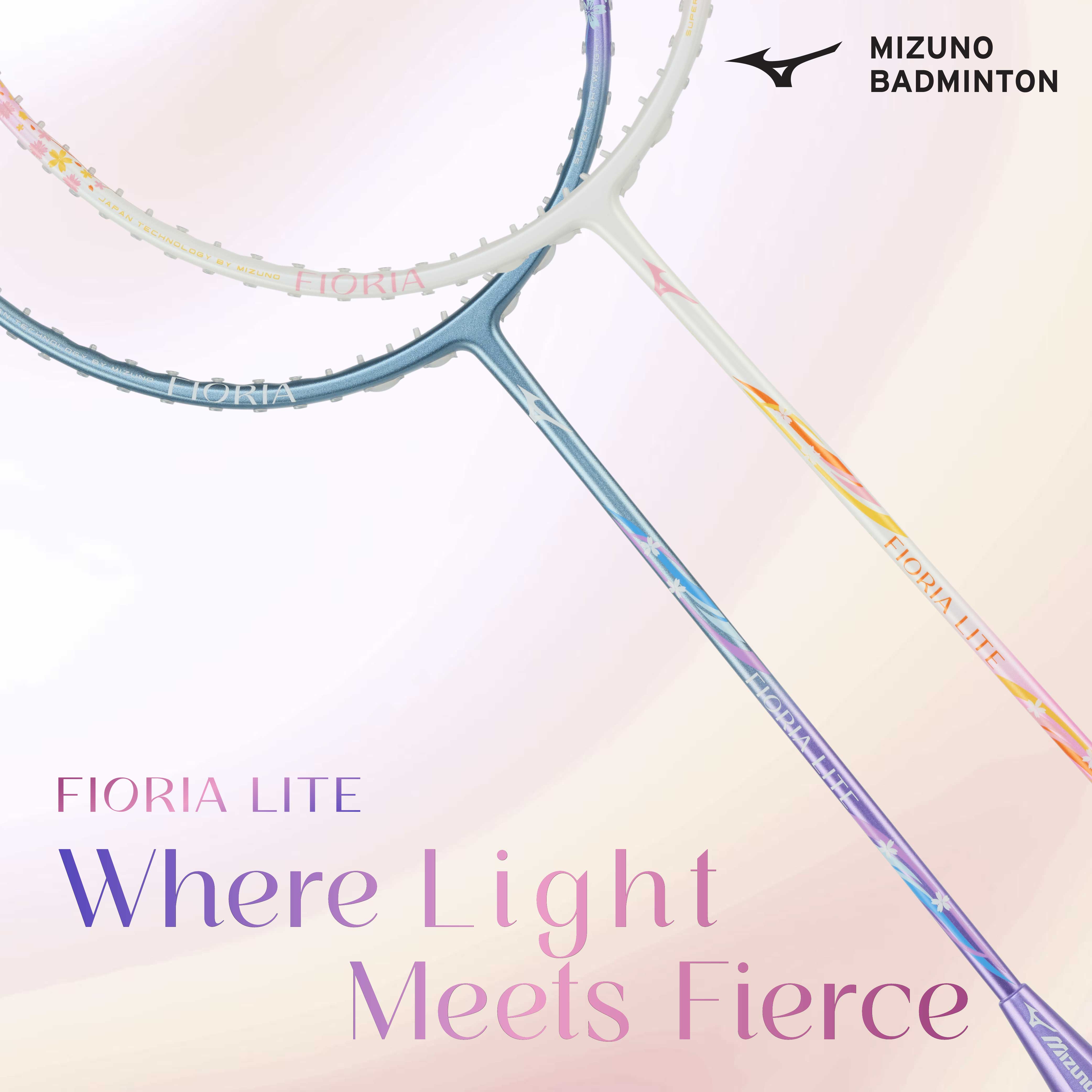 Mizuno Fioria Lite badminton rackets