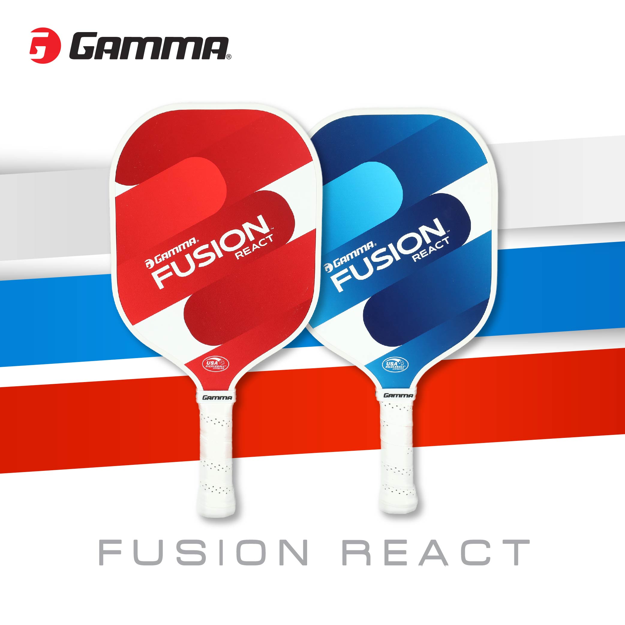 Gamma Fusion React Pickleball Paddle