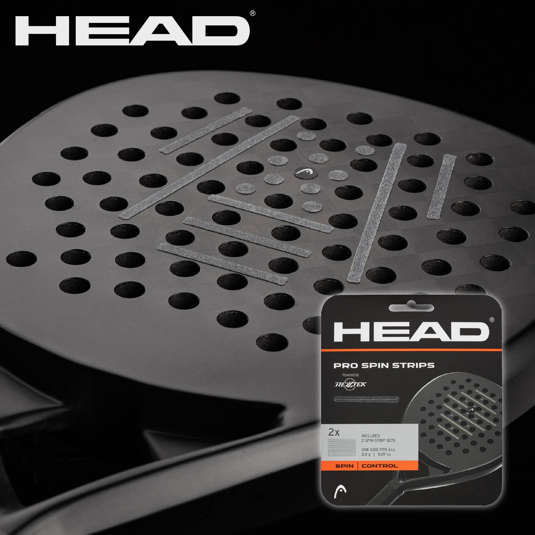 HEAD Padel Pro Spin Strips