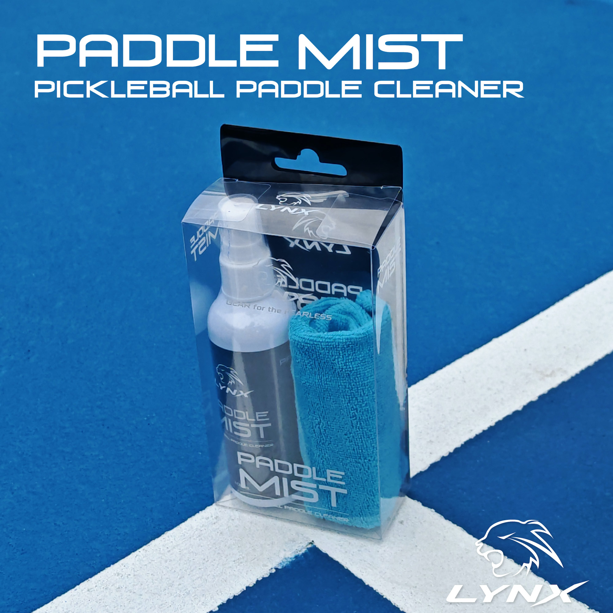 Lynx Pickleball Paddle Cleaner Mist Set