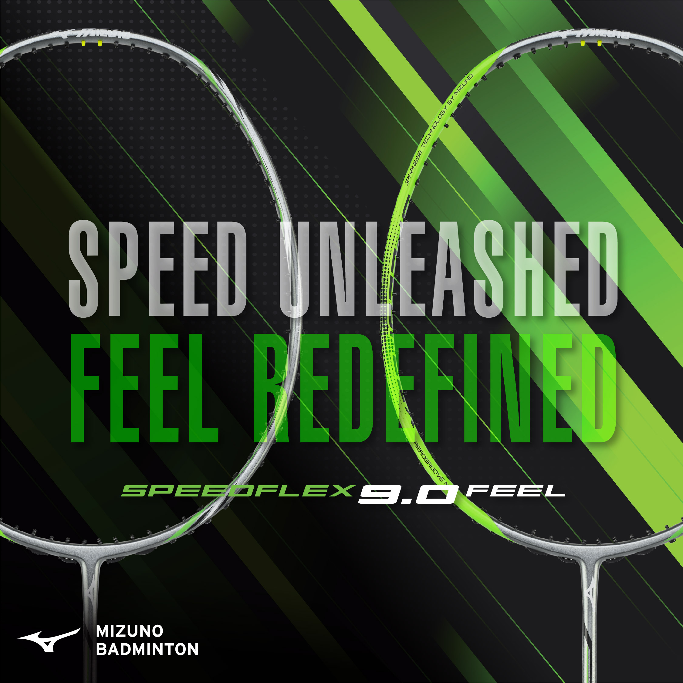 Mizuno Speedflex 9.0 Feel Badminton Racket