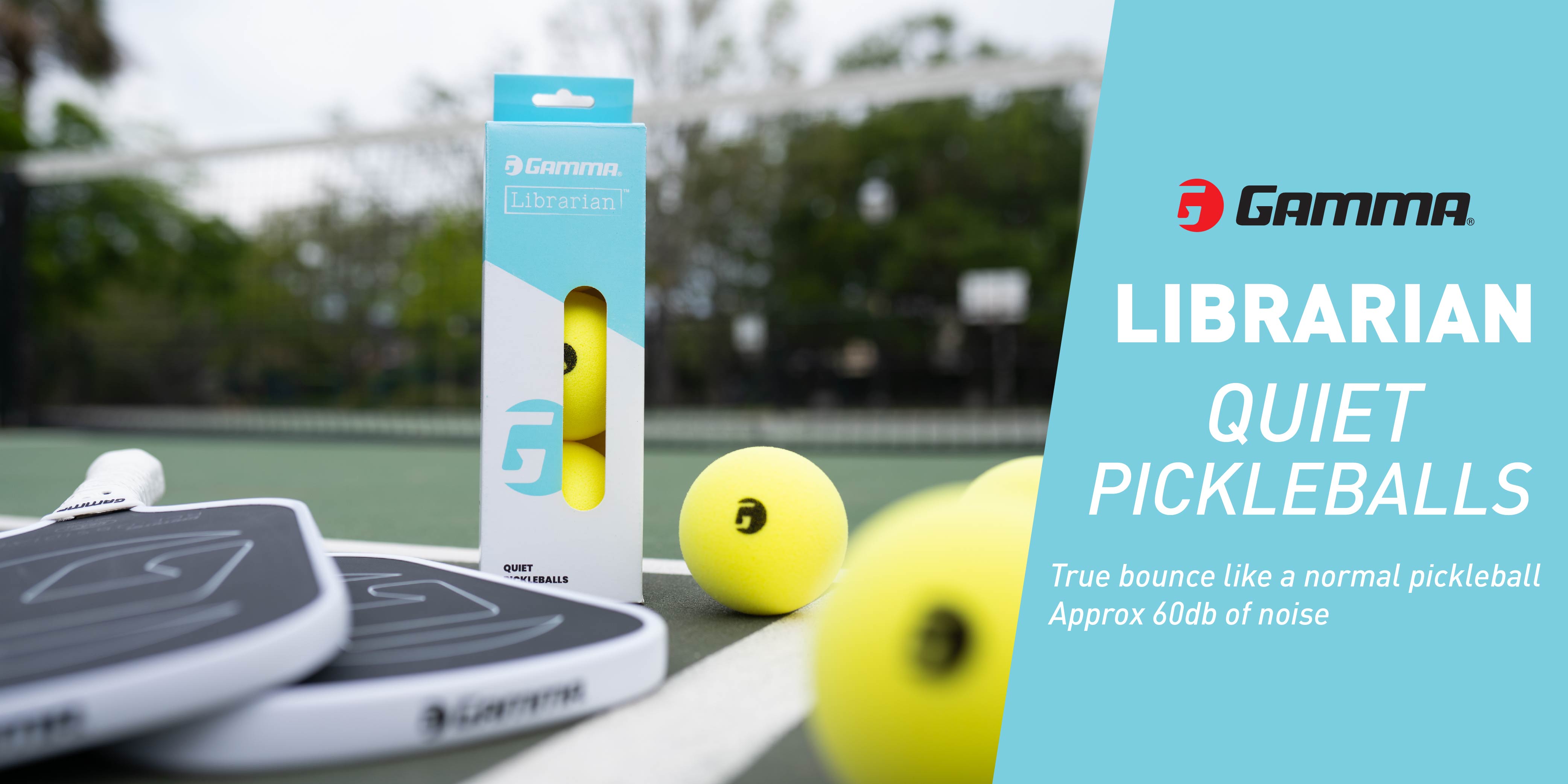 Gamma Librarian Foam Pickleballs