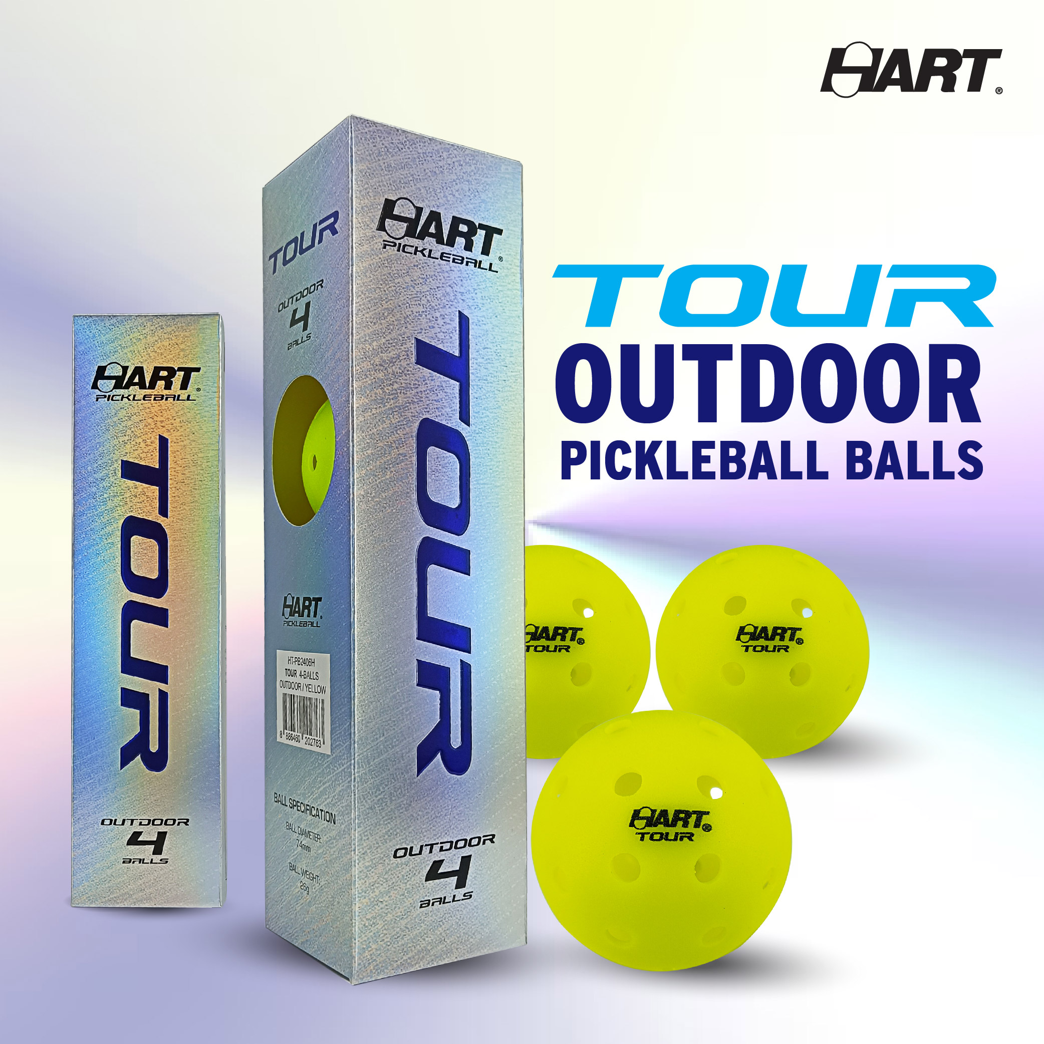 HART Tour Pickleball Balls