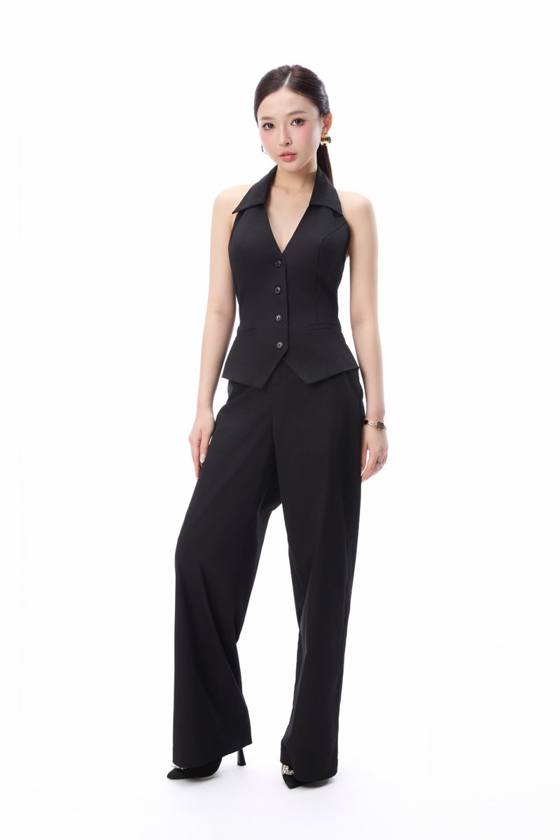Cleo Black Pants