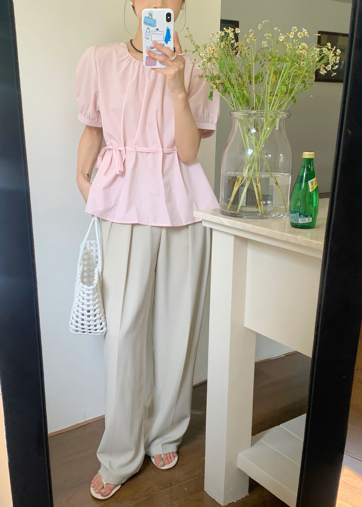 (DEFECT) 365 Days Basic Trousers in Oat