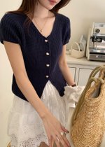 (DEFECT) Luna Lacey Short Skort in White