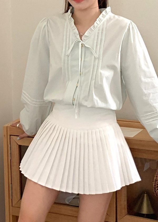 Lara Tennis Skort in White
