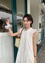Lyra Flomance Dress in White