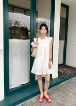 Lyra Flomance Dress in White
