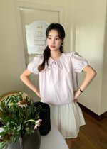 Charlotte Flare Skort in White