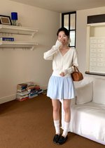 Charlotte Flare Skort in Blue