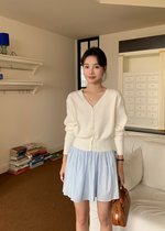 Charlotte Flare Skort in Blue