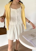 Elena Long Sleeve Knit Top in Yellow