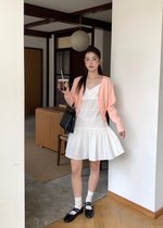 Belle Mini Dress in White