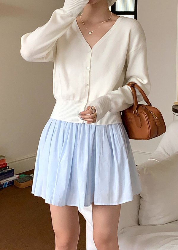 Charlotte Flare Skort in Blue