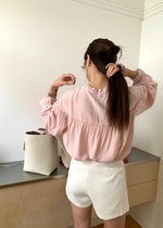Eileen Long Sleeve Blouse in Pink