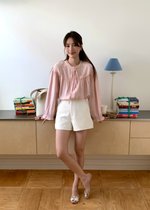 Eileen Long Sleeve Blouse in Pink