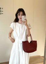 Audrey Lacey Blouse in White