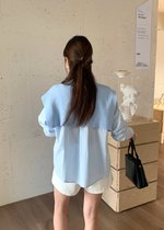 Laure Everyday Blouse in Blue