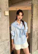 Laure Everyday Blouse in Blue
