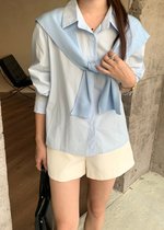 Laure Everyday Blouse in Blue