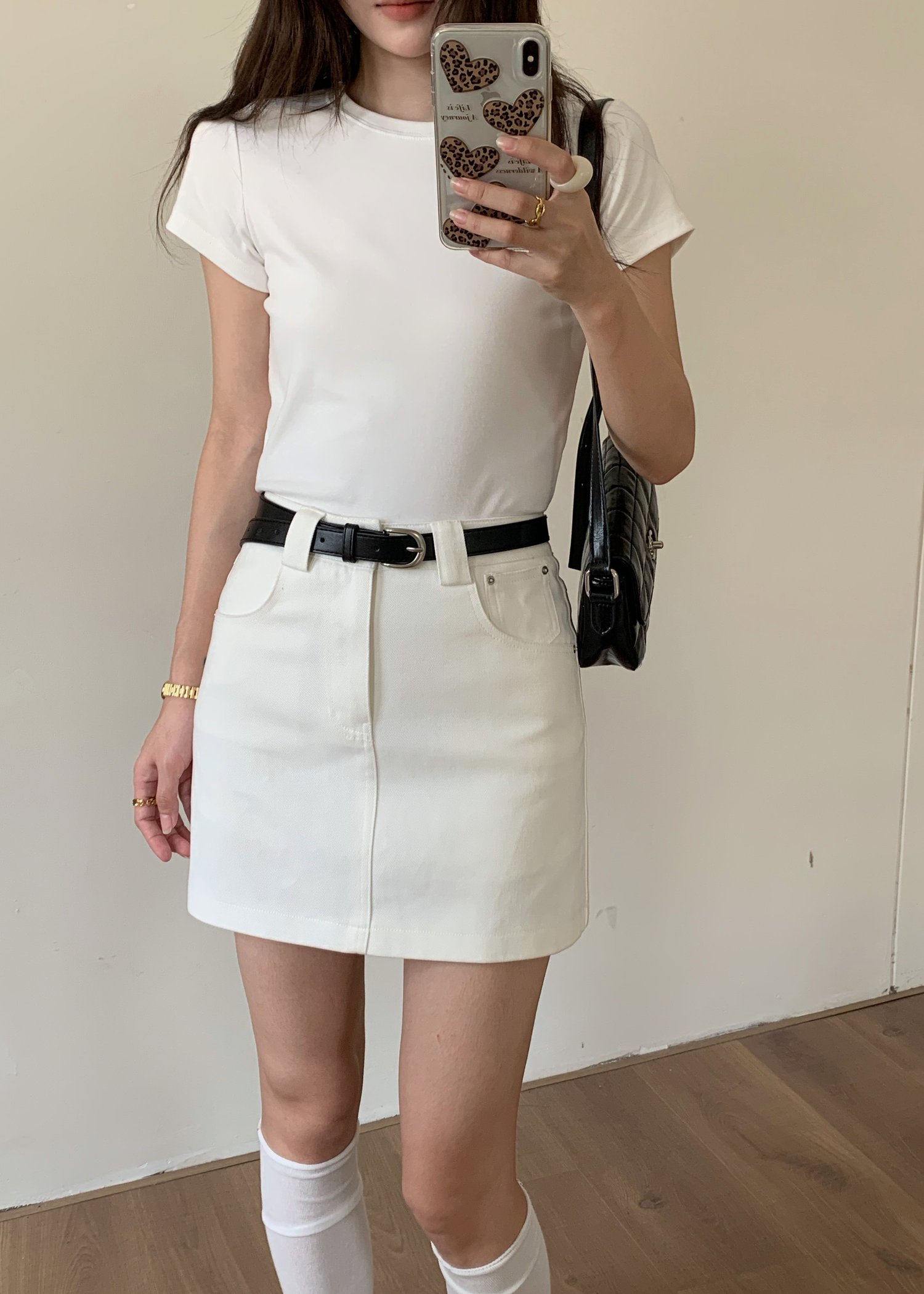 365 Days Basic Cotton Tee in White