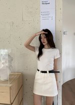 365 Days Basic Cotton Tee in White