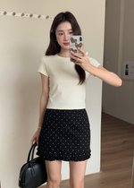 365 Days Basic Cotton Tee in Cream