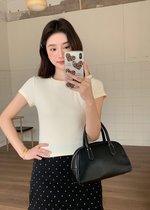 (BACKORDER) Chloe Polka Dot Ruffle Skort in Black