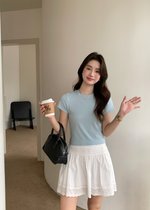 365 Days Basic Cotton Tee in Blue
