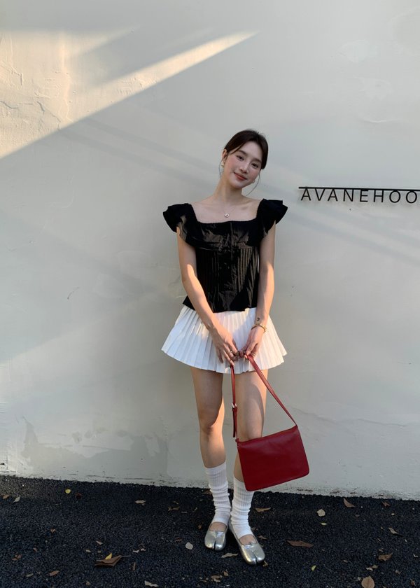 Lara Tennis Skort in White