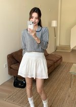 Ariel Knit Cardigan in Grey