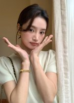 Josie Fufu Knit Top in Milk Green