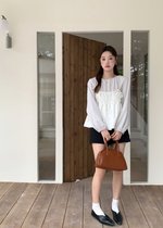 Luna Layered Blouse Set in Floral