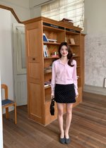 Jamie Long Sleeve Knit Top in Light Lilac