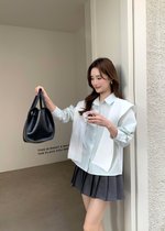 Jollie 2.0 Pleated Mini Skort in Grey