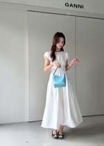 Camille French Maxi Dress in White