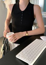 Nera Cami Knit Top in Black