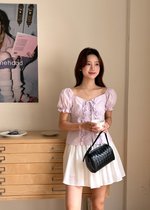 Colette Ruffles Blouse in Baby Yam