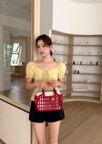 Colette Ruffles Blouse in Mustard Yellow