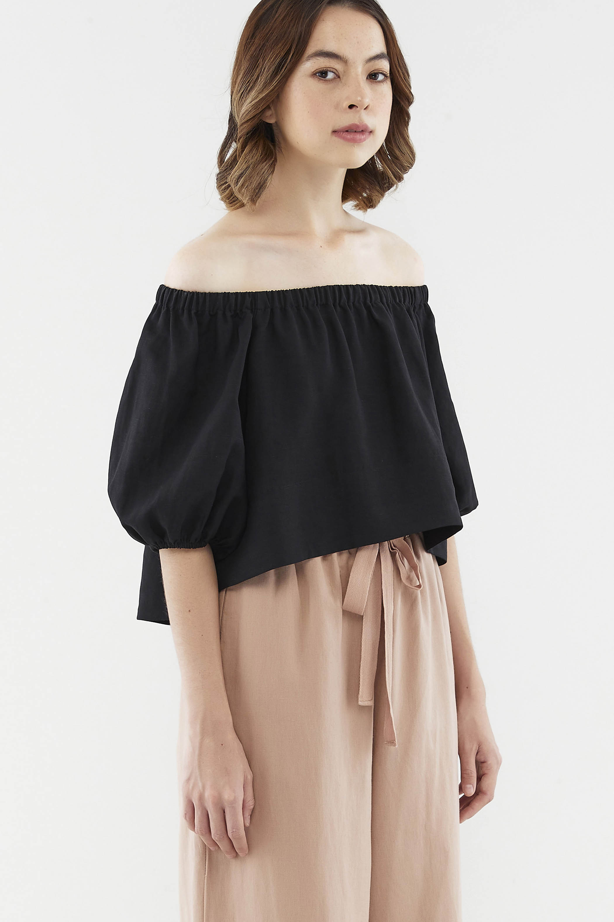 Ruthie Puff-Sleeve Blouse