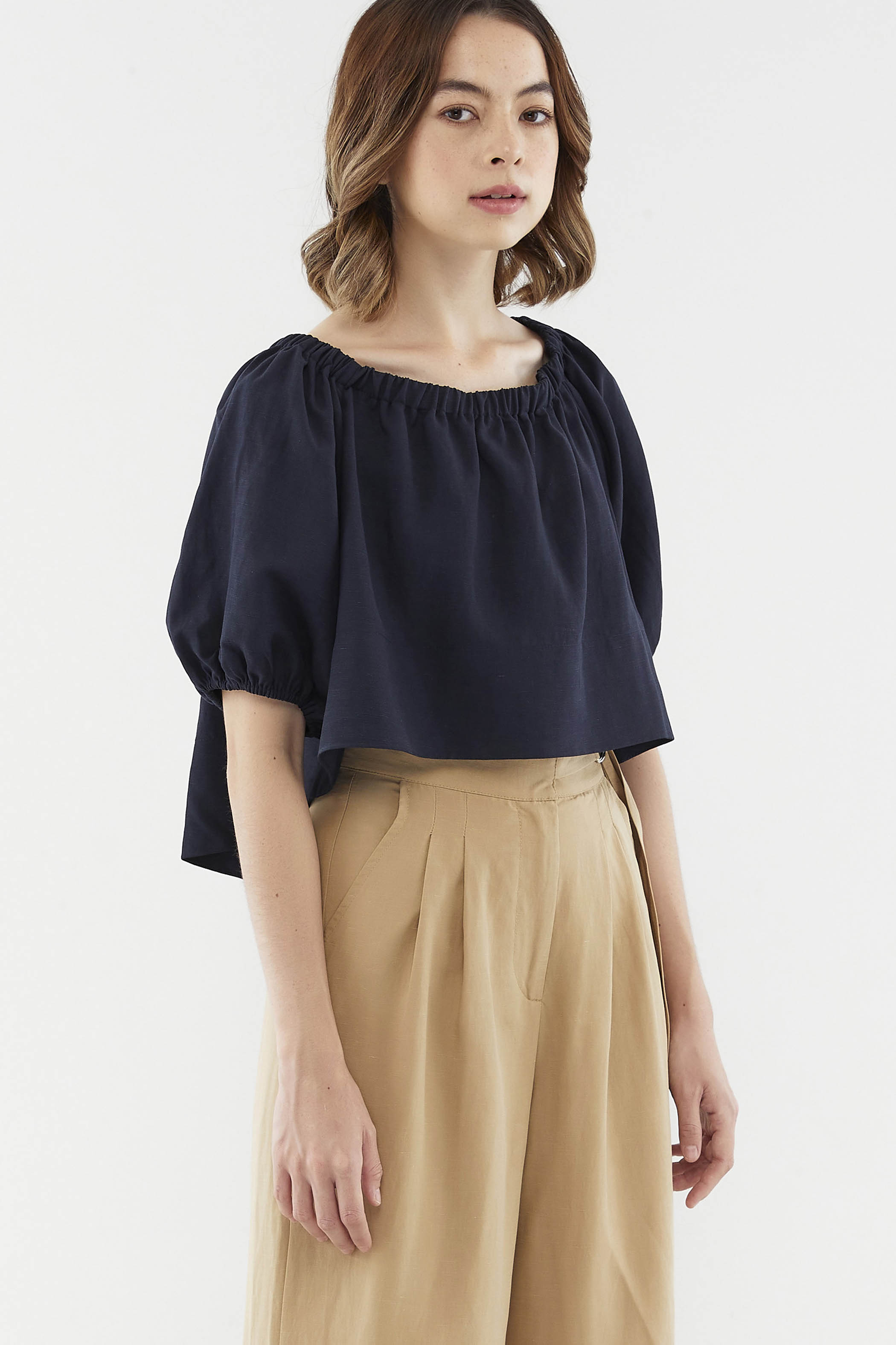 Ruthie Puff-Sleeve Blouse