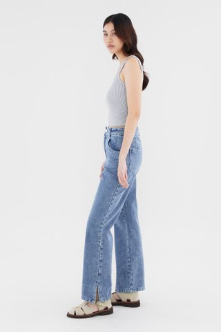 Sylvan Denim High-Rise Flare Jeans