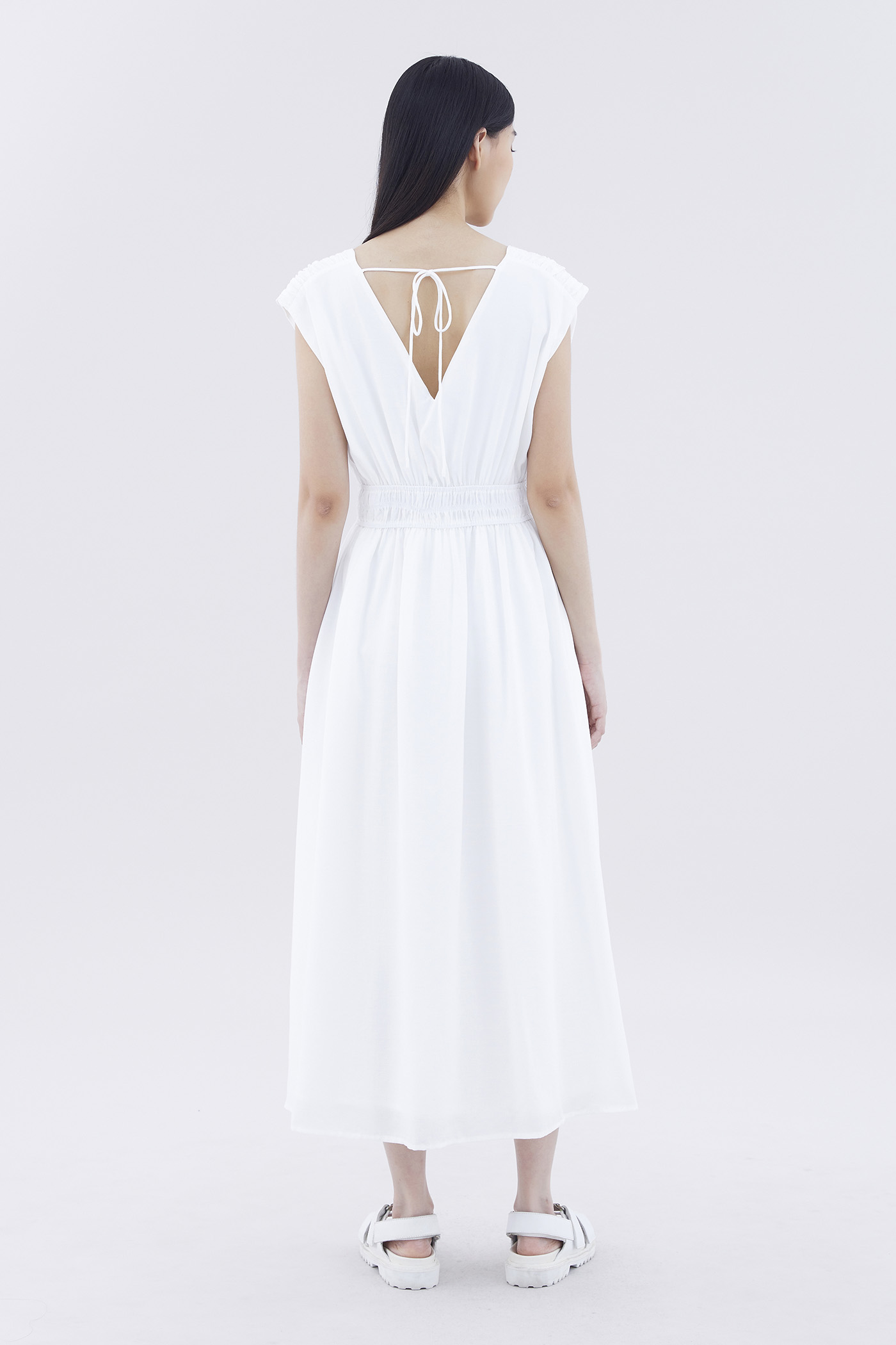 Selane Smock-Waist Dress