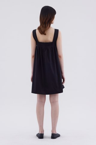 Astra Pin Tuck Short Dress