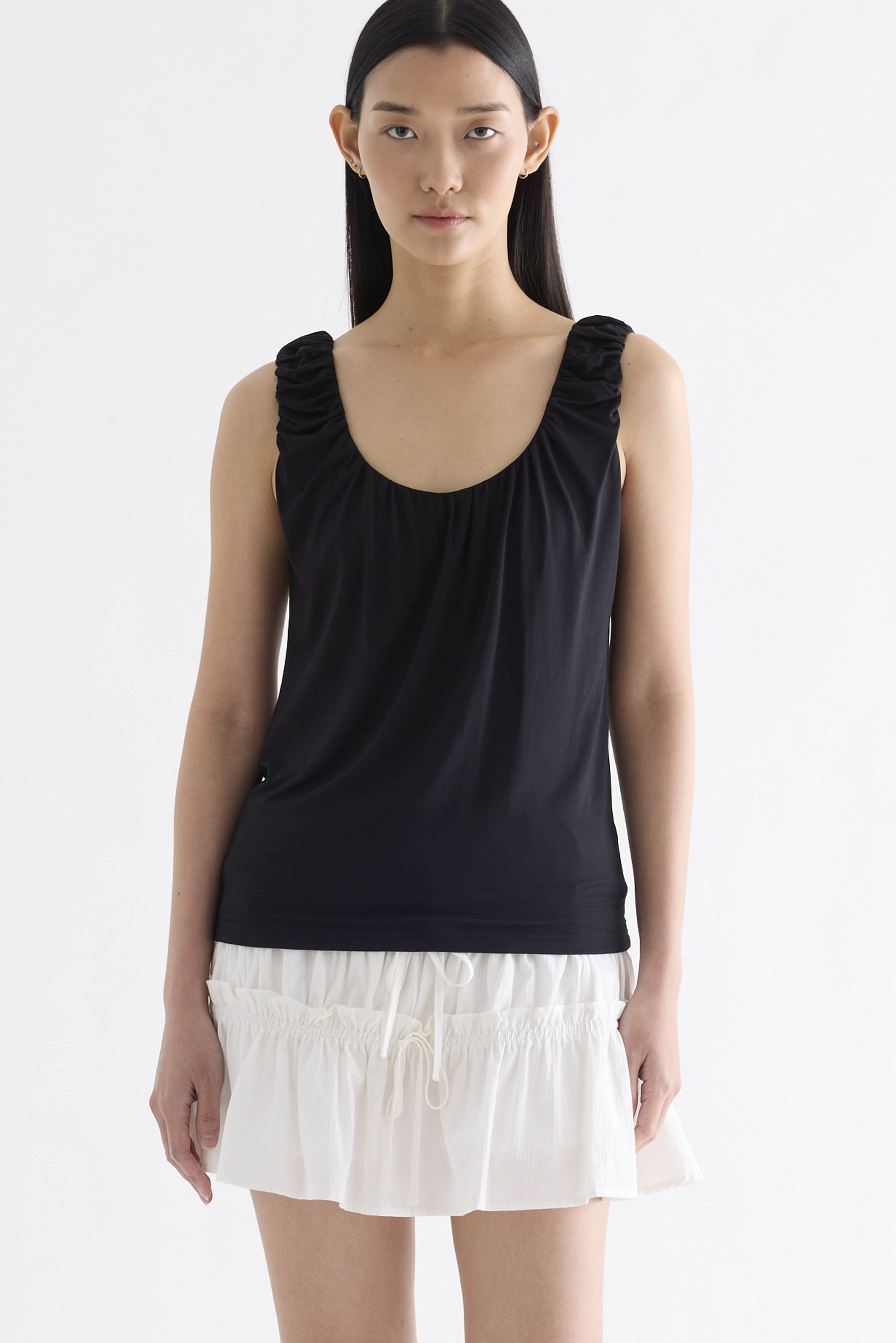 Endelyn Ruch Strap Top