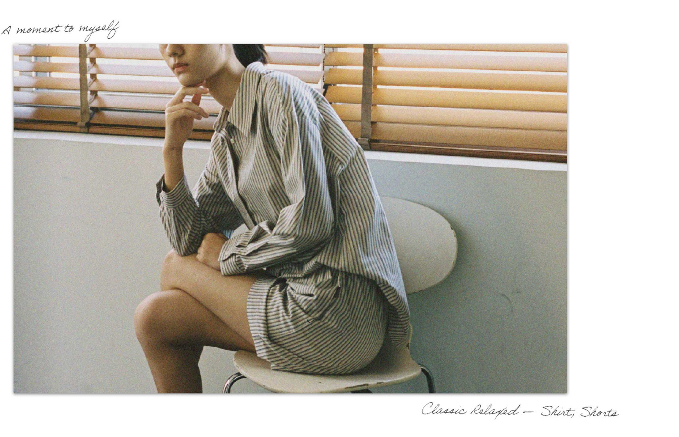 A pause, a thought, a shadow