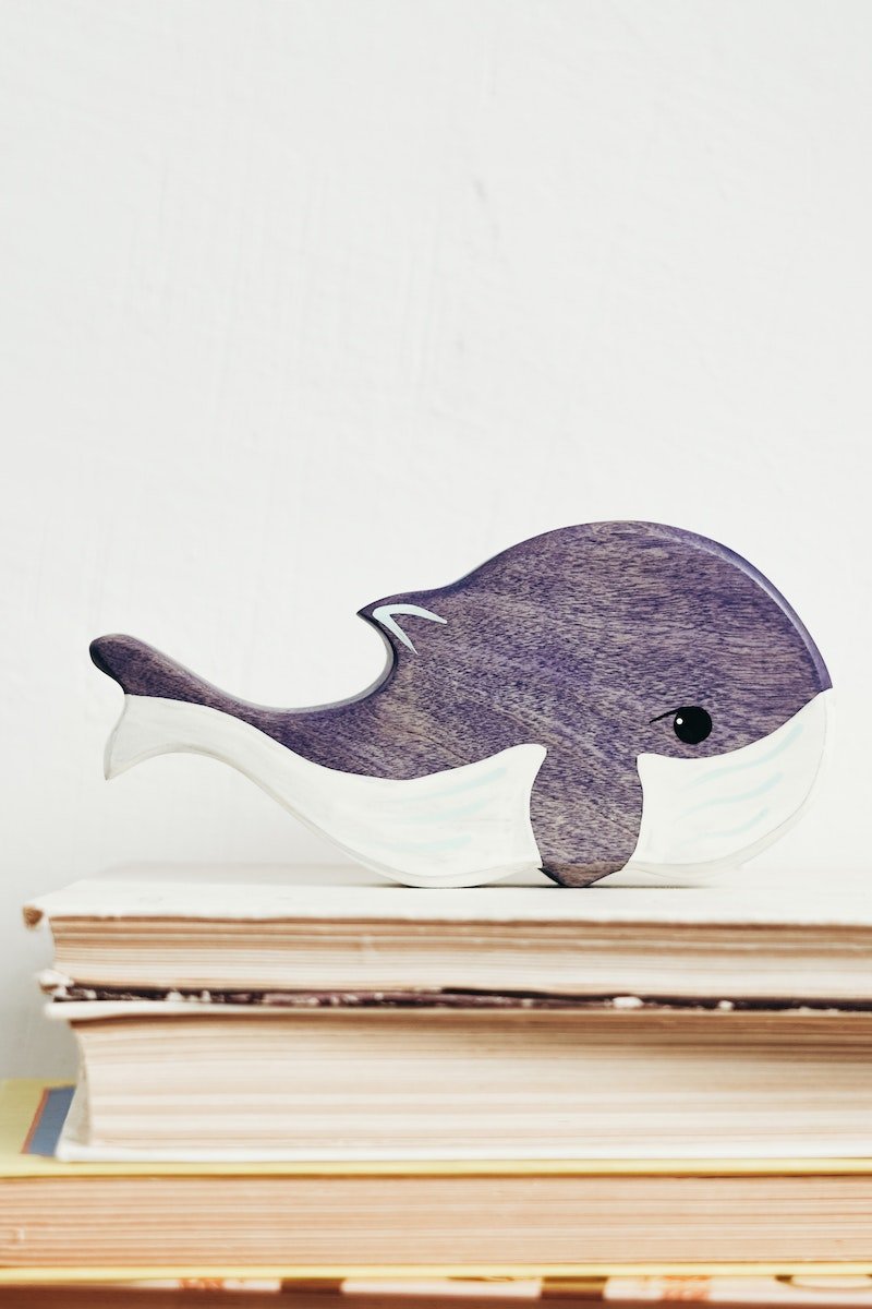 Wooden Toy Whale